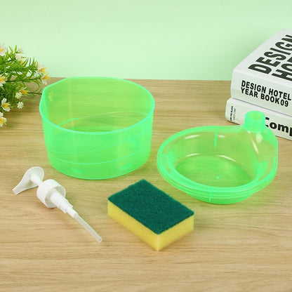 Double Layer 2 in 1 Liquid soap Dispenser