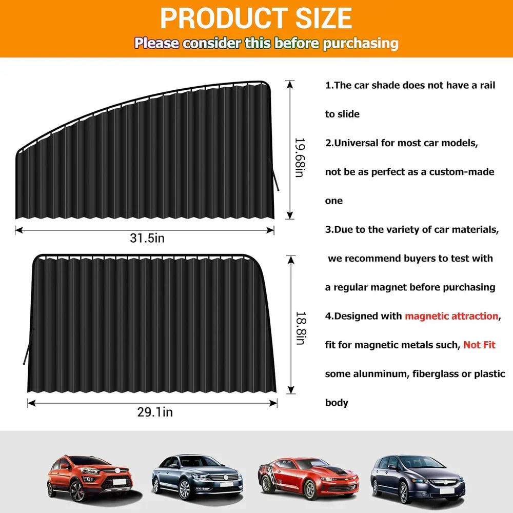 Privacy Car Curtains