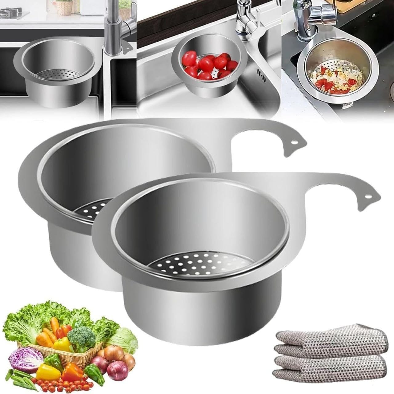 Swan Sink Strainer Basket